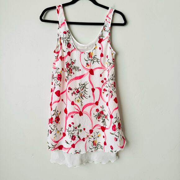 Victoria's Secret gold label Floral Heart Robe Pink Flutter Sleeve & gown - Picture 6 of 13